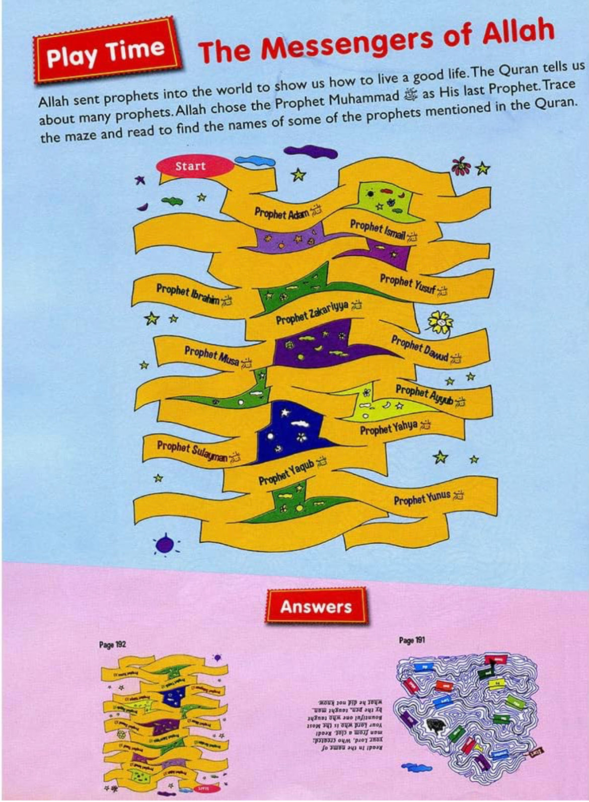 Stories from Quran Big Coloring Book