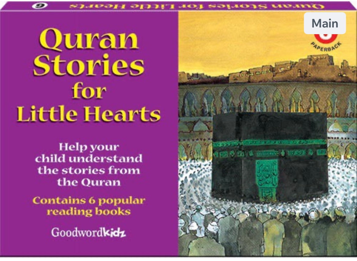 Quran Stories for Little Hearts ( 6 books bundle)
