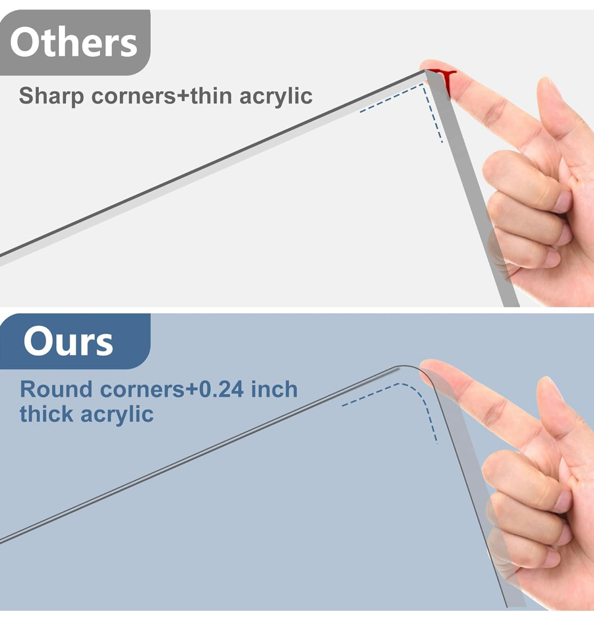 Clear Acrylic Book Stand