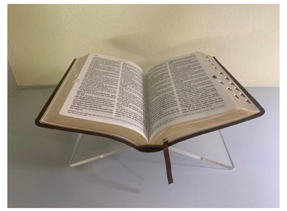 Clear Acrylic Book Stand