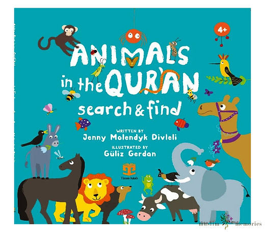 Animals in the Quran: Search and Find Book By Jenny Molendyk