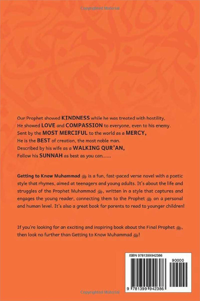 Getting to Know Muhammad: a Rhyming Verse Novel