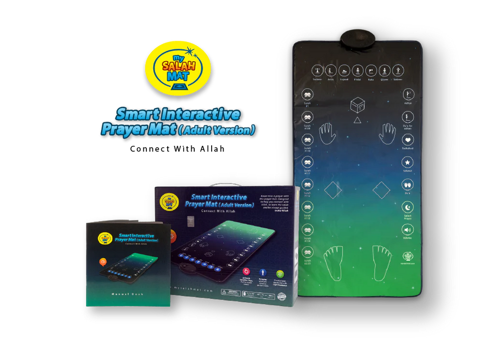 My Salah Mat - Interactive Prayer Mat | Adult & Revert Version