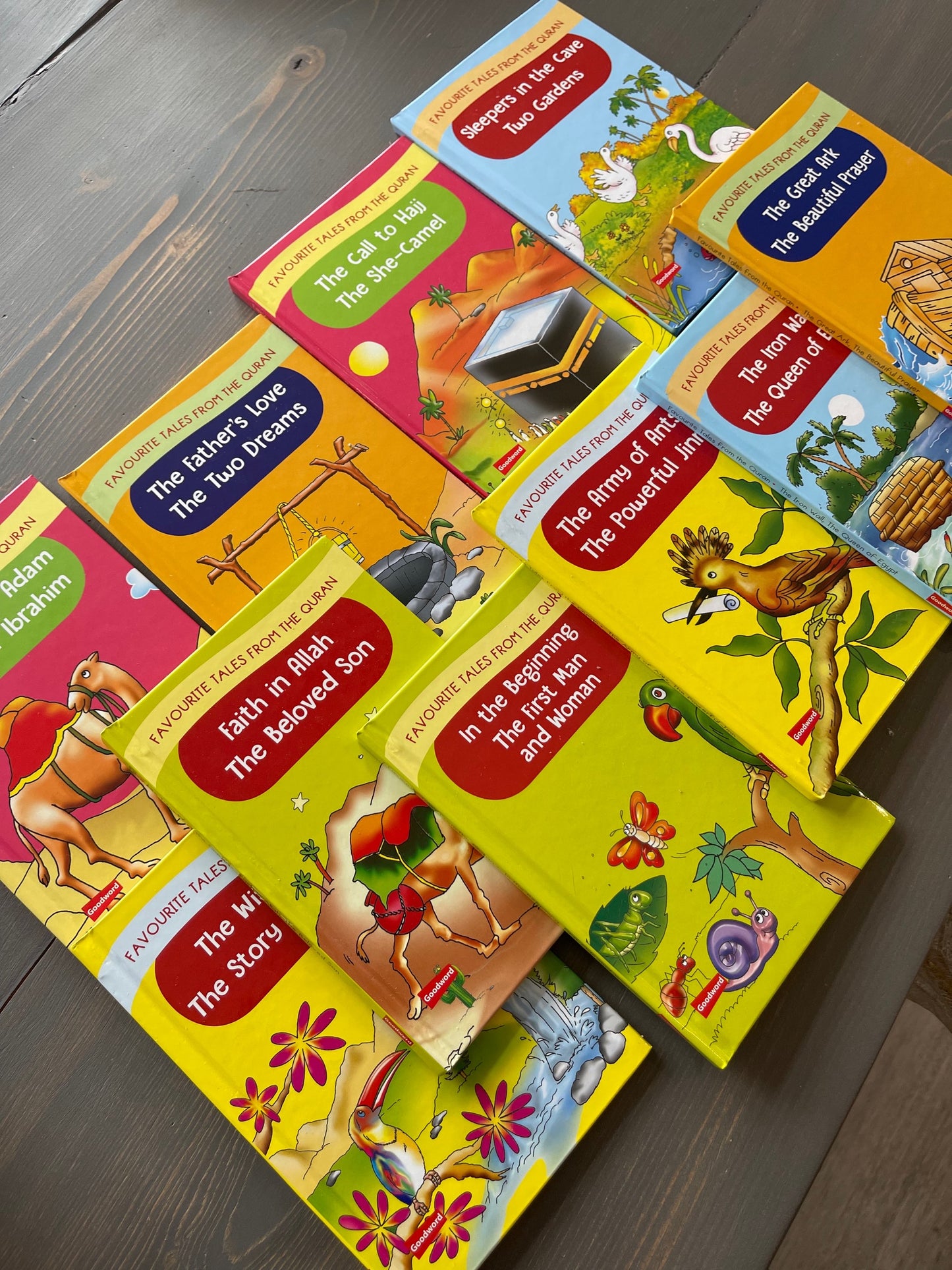 20 FAVOURITE TALES FROM THE QURAN GIFT BOX (10 HB BOOKS)