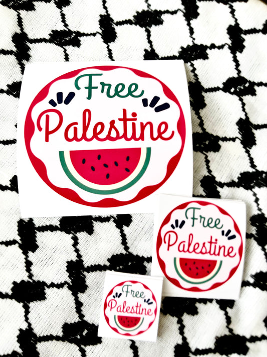 Free Palestine Stickers