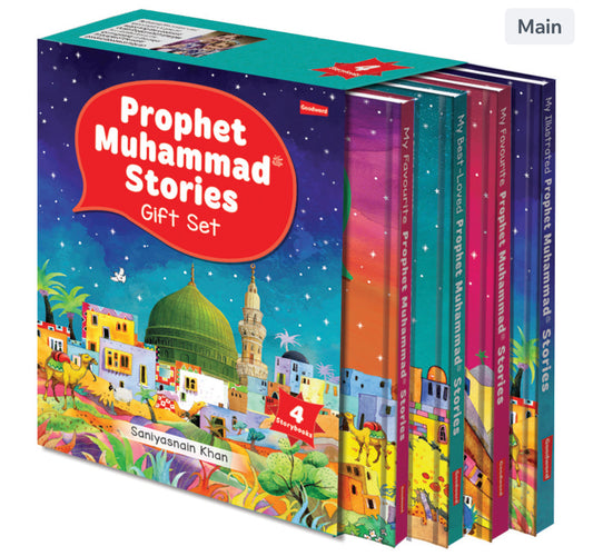 Prophet Muhammad Stories Gift Box (Four Hardbound Books in a Slipcase)