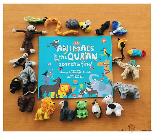 Animals in the Quran: Search and Find Book By Jenny Molendyk